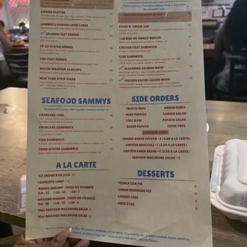 Lamberts - Main menu - Seafood Near Me - Glenn Dale, Maryland Lamberts - Main menu - Seafood Near Me - Glenn Dale, Maryland