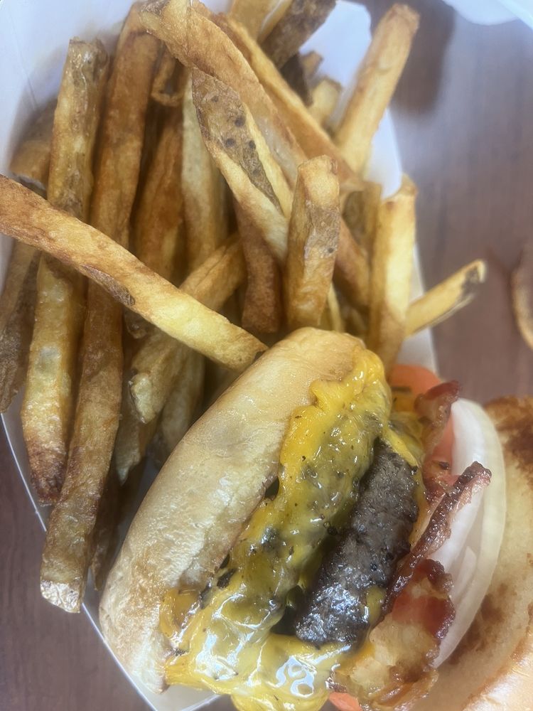 Nancy's Burgers and Fries Logo