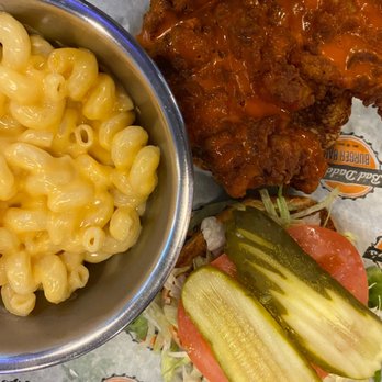 Bad Daddy's Burger Bar - Buffalo Chicken Burger Mac and Cheese - Bars Near Me - Greenville, South Carolina Bad Daddy's Burger Bar - Buffalo Chicken Burger Mac and Cheese - Bars Near Me - Greenville, South Carolina