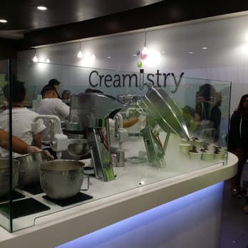 Creamistry - Ingredients transforming into icecream right before your very eyes. - Desserts Near Me - Cerritos, California Creamistry - Ingredients transforming into icecream right before your very eyes. - Desserts Near Me - Cerritos, California
