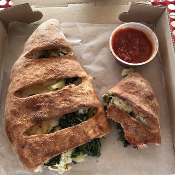 Antonelli's Pizza - Stromboli with marinara on the side - Pizza Near Me - Lorton, Virginia
