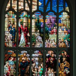 St Paul's Memorial Church - Large Sanctuary Window that includes Clem Studebaker