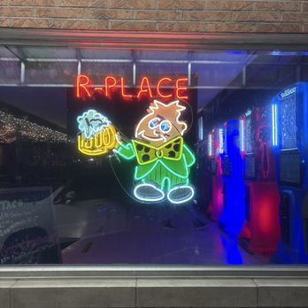 R-Place - Sign outside - Dive Bars Near Me - Merrillville, Indiana R-Place - Sign outside - Dive Bars Near Me - Merrillville, Indiana