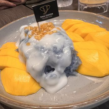 Siam Station - Mango Sticky Rice - Thai Near Me - Cerritos, California