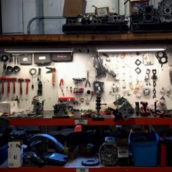 Pancake Motors - Engine Build Room