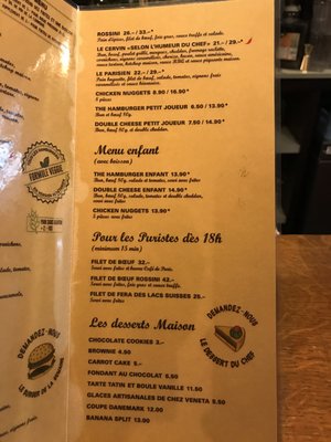 Menu photo 8 Le Non-Stop burgers Vevey Vevey, VD Menu photo 8 Le Non-Stop burgers Vevey Vevey, VD