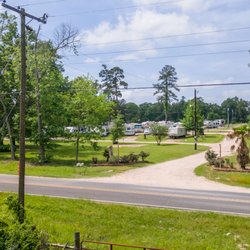 Ford Chapel RV Park - View from the street, not a major noisy highway.