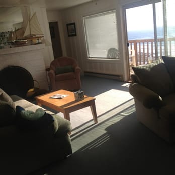 The Sands Condominium - Extension of living room with ocean view. - Hotels Near Me - Lincoln City, Oregon