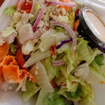 Pizza Rock - House salad @ Pizza Rock, Brandon - Pizza Near Me - Brandon, Florida