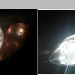 ABC Detailing of Buffalo - Toyota Corolla Headlight Restoration
