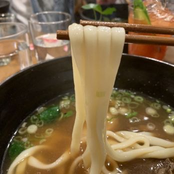 Raku - the chewiest udon of my life (niku udon) - Japanese Near Me - New York, New York