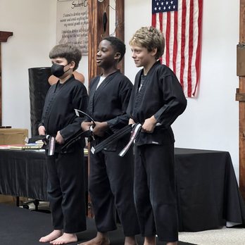 Black Knight Martial Arts - Youths receiving their Black Belt - Martial Arts Near Me - Atlanta, Georgia Black Knight Martial Arts - Youths receiving their Black Belt - Martial Arts Near Me - Atlanta, Georgia