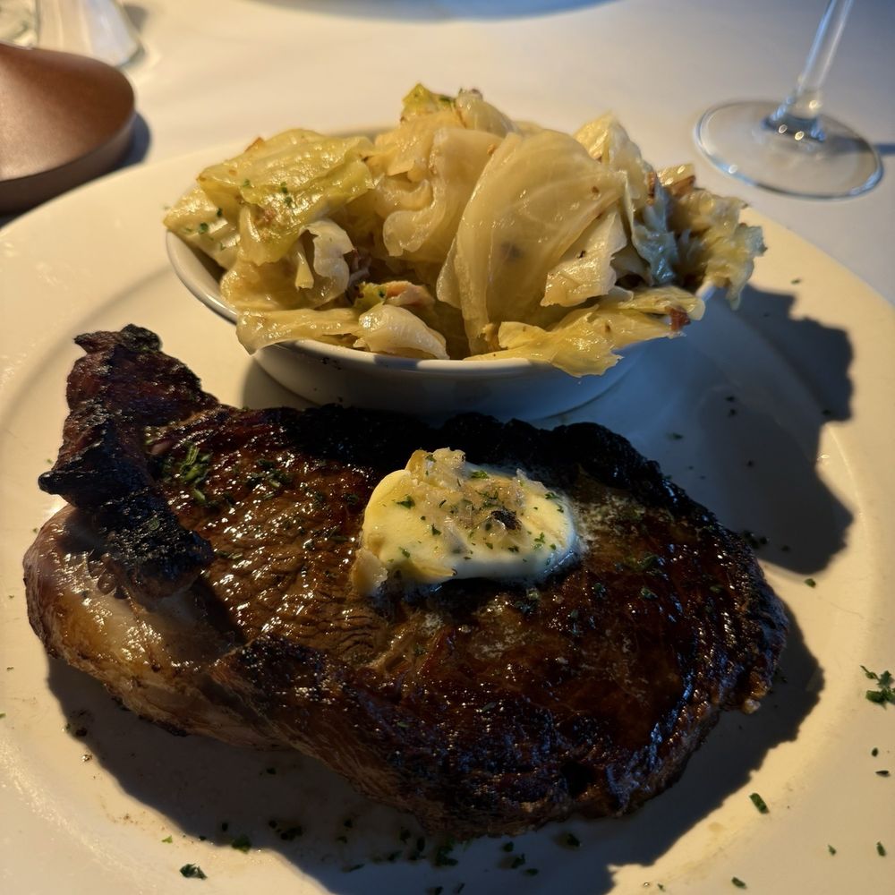 Epic Chophouse Kingsley - Ribeye with cabbage - Bars Near Me - Fort Mill, South Carolina Epic Chophouse Kingsley - Ribeye with cabbage - Bars Near Me - Fort Mill, South Carolina
