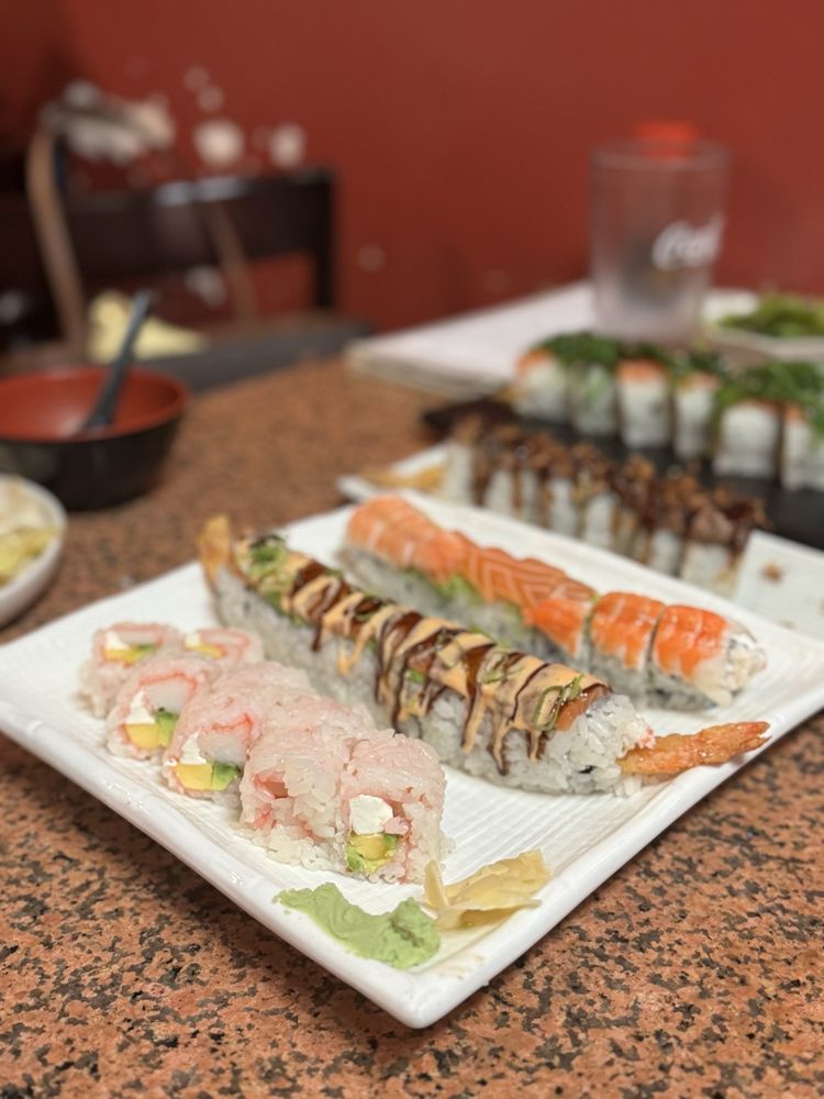 Food from Takara Sushi