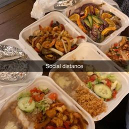 Fajitas mixto Aguachiles Shrimp tacos Bean and rice Camarones a la diabla Fajitas mixto Aguachiles Shrimp tacos Bean and rice Camarones a la diabla