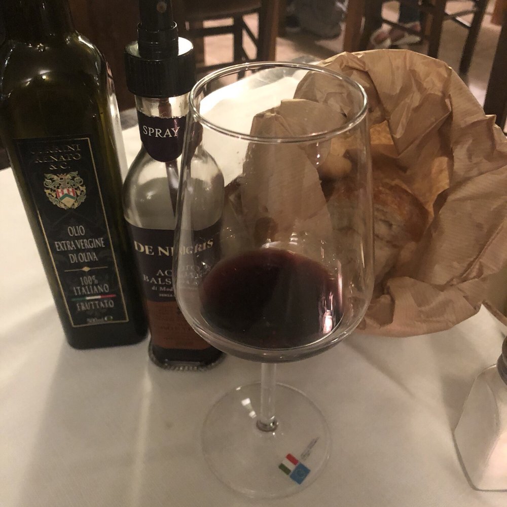 Ristorante Accademia - Red wine Fresh Baked Bread w/ olive oil and balsamic - Tuscan Near Me - Florence, FI Ristorante Accademia - Red wine Fresh Baked Bread w/ olive oil and balsamic - Tuscan Near Me - Florence, FI