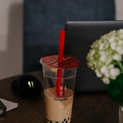 Gong Cha Springfield - Pearl Black Milk Tea