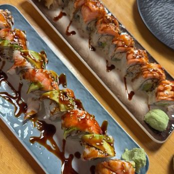 Beyond Sushi Thai - Lion king and Bubba Gump sushi rolls. - Sushi Bars Near Me - Vail, Colorado