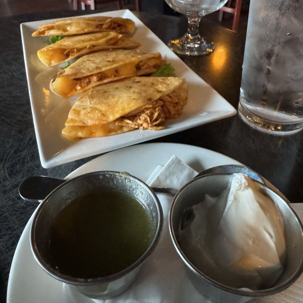 Sonya's Bar & Grill & Event Space - Quesadilla with sauces - Bars Near Me - Seattle, Washington Sonya's Bar & Grill & Event Space - Quesadilla with sauces - Bars Near Me - Seattle, Washington