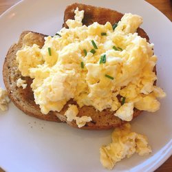 J D Sweetapple - Scrambled eggs on toast