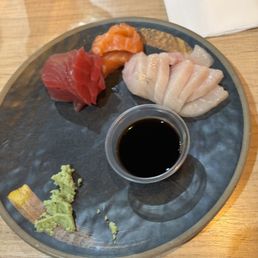 Sashimi from salad bar Sashimi from salad bar