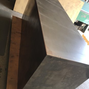 Kern Sheet Metal - Cold Roll Steel (12 gauge) completely covered wooden cabinet. Ready for powder-coating. - Metal Fabricators Near Me - Colton, California Kern Sheet Metal - Cold Roll Steel (12 gauge) completely covered wooden cabinet. Ready for powder-coating. - Metal Fabricators Near Me - Colton, California