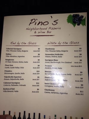 Menu photo 6 Pino's Place Cherry Hills Village, CO