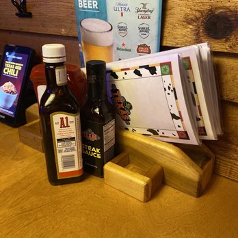Texas Roadhouse - Menus for everyone to handle without cleaning between patrons! - Steakhouses Near Me - Rock Hill, South Carolina