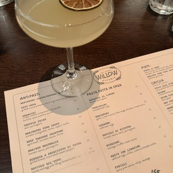 Willow Osteria - Gimlet - Italian Near Me - Clovis, California