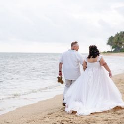Weddings of Hawaii - Wailae beach - first photo shoot location