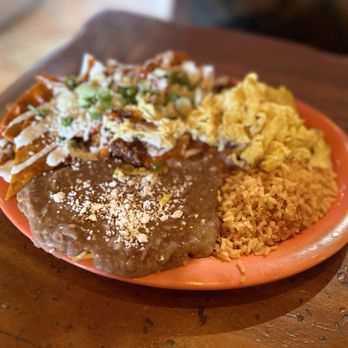 Jose's Mexican Food - Chilaquiles, scrambled eggs, rice, & beans - Mexican Near Me - Redlands, California Jose's Mexican Food - Chilaquiles, scrambled eggs, rice, & beans - Mexican Near Me - Redlands, California