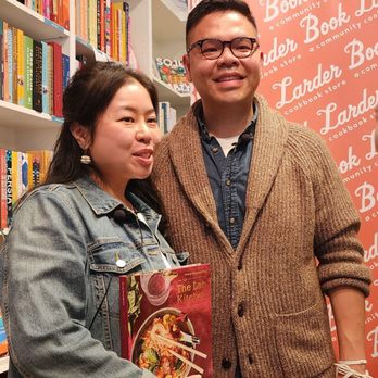 Book Larder - This evening's speakers, Kat Lieu and Saeng Douangdara (5/13/26) - Bookstores Near Me - Seattle, Washington Book Larder - This evening's speakers, Kat Lieu and Saeng Douangdara (5/13/26) - Bookstores Near Me - Seattle, Washington