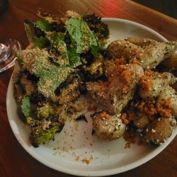 PAWPAW - Fingerling potatoes and romesco