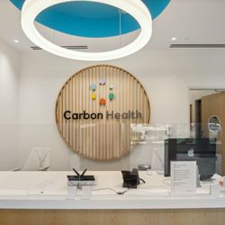 Carbon Health - Moorpark front desk.