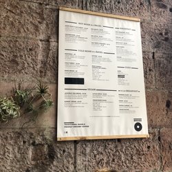 Bross Bagels - The menu