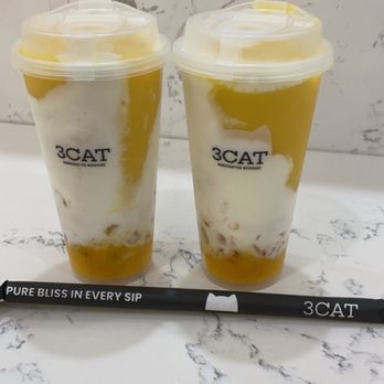 3Cat Handcrafted Beverage - Mango Sweet Dew - Bubble Tea Near Me - San Gabriel, California 3Cat Handcrafted Beverage - Mango Sweet Dew - Bubble Tea Near Me - San Gabriel, California