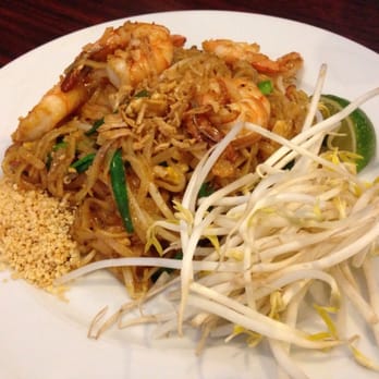 Thai Chefs - Shrimp pad thai. - Thai Near Me - Houston, Texas Thai Chefs - Shrimp pad thai. - Thai Near Me - Houston, Texas