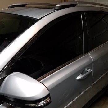 The Best Window Tinting Shop - 2018 Toyota Rav 4 with front windows tinted to match factory stock rear window tinting. - Car Window Tinting Near Me - Cedar Park, Texas The Best Window Tinting Shop - 2018 Toyota Rav 4 with front windows tinted to match factory stock rear window tinting. - Car Window Tinting Near Me - Cedar Park, Texas