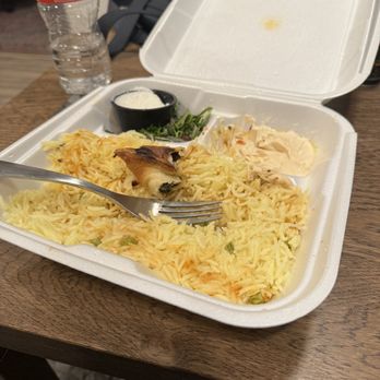 LE Chef Mediterranean - The leftovers I threw in the trash - Mediterranean Near Me - Upland, California
