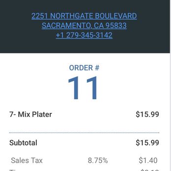 Safa Gyros & Kabab - Where in this receipt does it say that I ordered a gyro and samosas? - Kebab Near Me - Sacramento, California Safa Gyros & Kabab - Where in this receipt does it say that I ordered a gyro and samosas? - Kebab Near Me - Sacramento, California