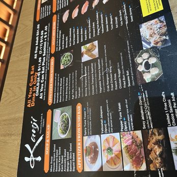 Kanji Sushi AYCE - Menu - Sushi Bars Near Me - West Springfield, Virginia Kanji Sushi AYCE - Menu - Sushi Bars Near Me - West Springfield, Virginia