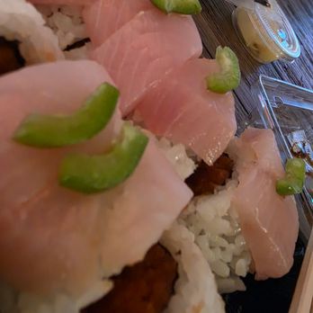 Darumaya - Tiny slivers of jalapeño. Really cutting corners. - Sushi Bars Near Me - Banning, California Darumaya - Tiny slivers of jalapeño. Really cutting corners. - Sushi Bars Near Me - Banning, California