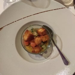 Le Saint-Sauveur - Starter - smoked salmon in house style