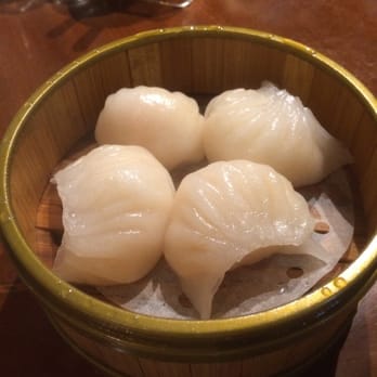 Purple Dot Cafe - Har Gow - steamed shrimp dumplings - Dim Sum Near Me - Seattle, Washington