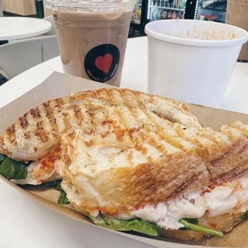 Bloom Baking Company Lighton Plaza - pesto turkey sandwich, tomato soup, and iced latte - Breakfast & Brunch Near Me - Overland Park, Kansas Bloom Baking Company Lighton Plaza - pesto turkey sandwich, tomato soup, and iced latte - Breakfast & Brunch Near Me - Overland Park, Kansas