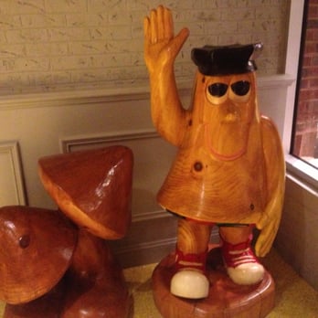 Mellow Mushroom Cary - Wooden shroom - Pizza Near Me - Cary, North Carolina