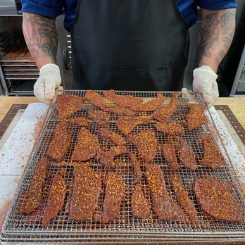 Jerky Jim's - a man in a kitchen preparing food - Specialty Food Near Me - Wylie, Texas Jerky Jim's - a man in a kitchen preparing food - Specialty Food Near Me - Wylie, Texas