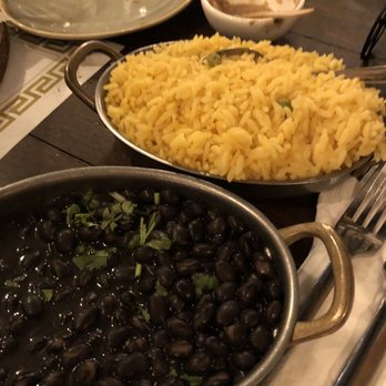 The Sizzle BBQ - Rice & beans served with skirt steak. - Sandwiches Near Me - Newton, New Jersey