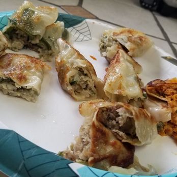 CHD Korean Dumplings - Another pic of inside of the mix sampler mandus - Korean Near Me - Irvine, California CHD Korean Dumplings - Another pic of inside of the mix sampler mandus - Korean Near Me - Irvine, California