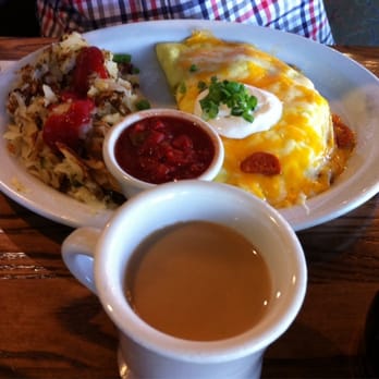 Stacks - Hot link omelet with hashbrown. - Breakfast & Brunch Near Me - Burlingame, California